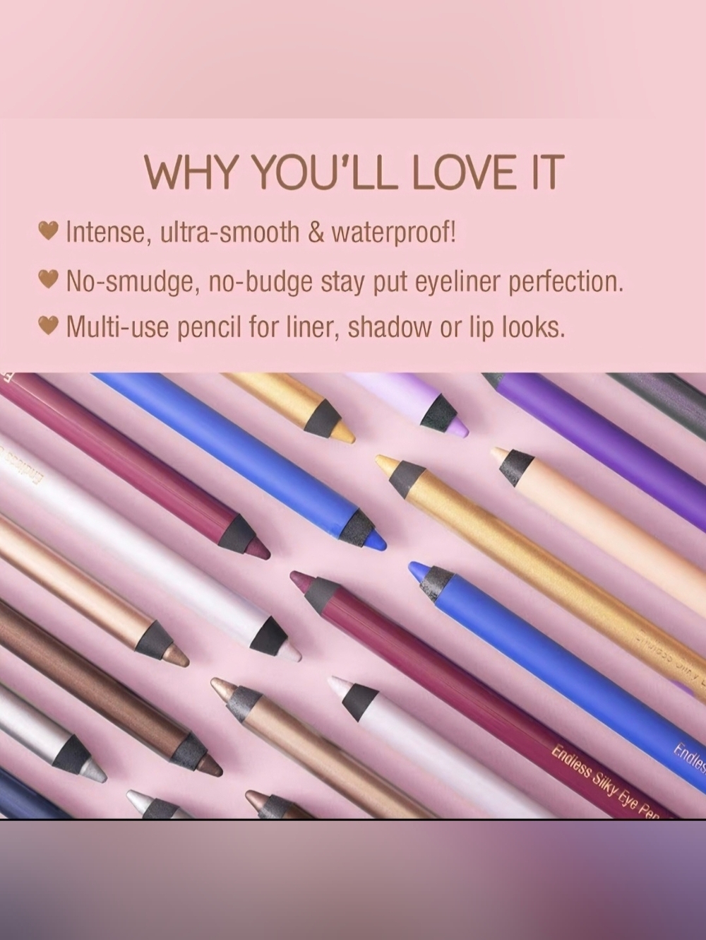 Pixi by Petra Endless Silky Eye Pen - Mulberry & Black Duo - Picture 8 of 8